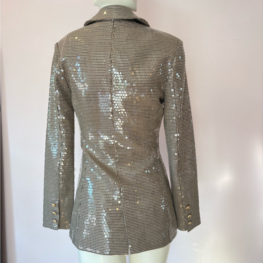 Retrofête Sequin Embellished Blazer - Picture 3 of 10